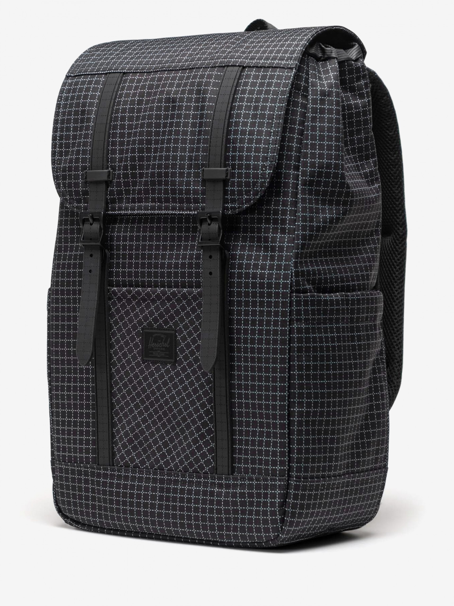 Mochila Herschel Retreat 23L Negra y Blanca