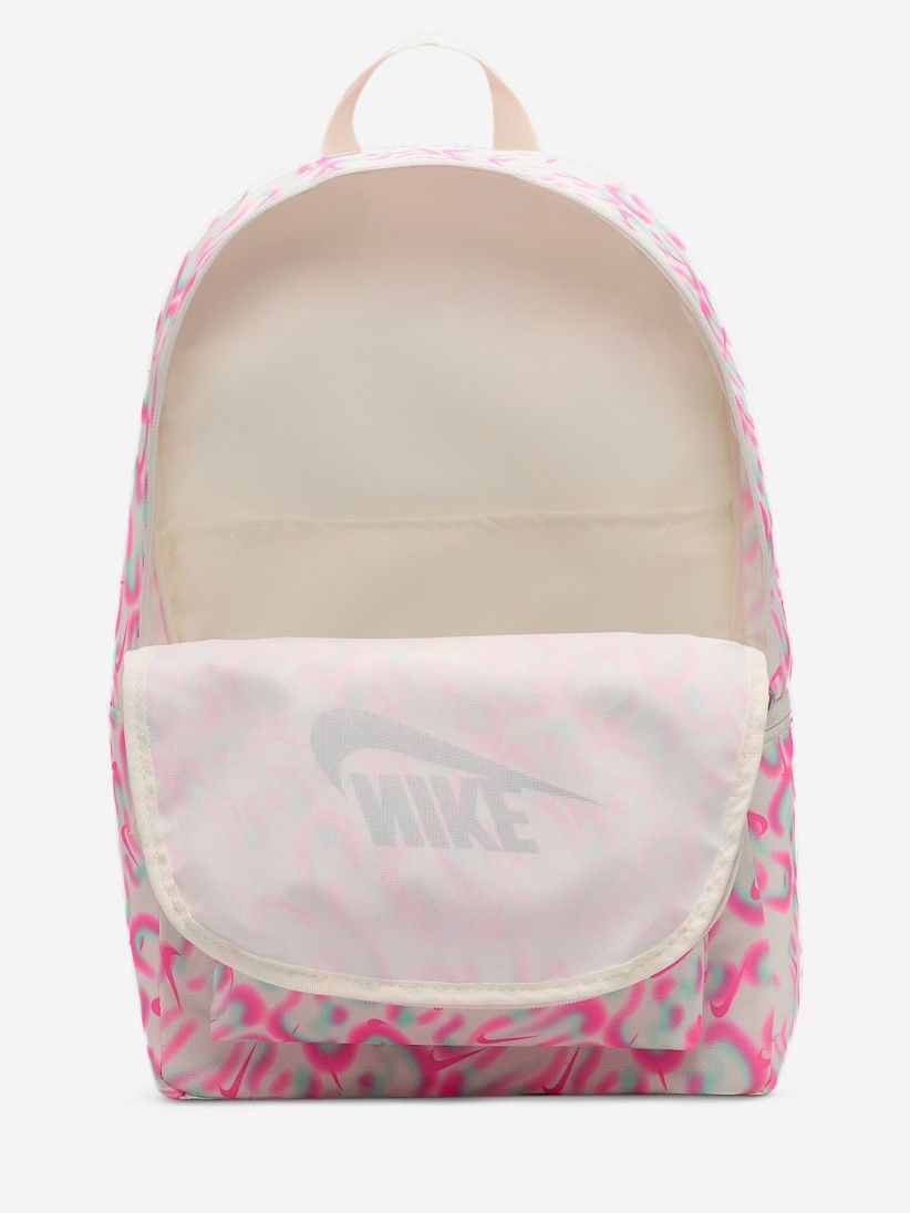 Mochila Nike Heritage 25L Rosa y Beige