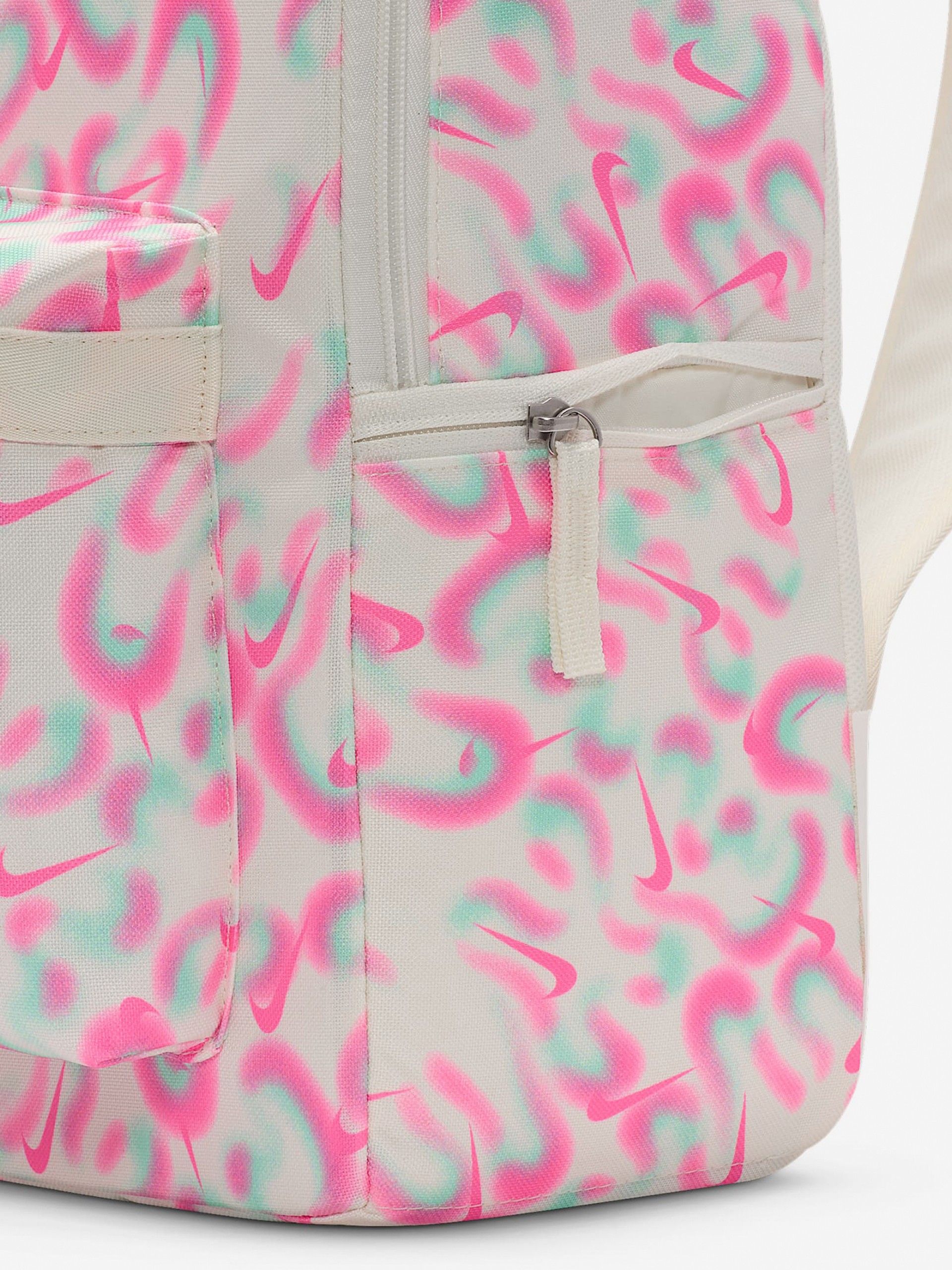 Mochila Nike Heritage 25L Rosa y Beige