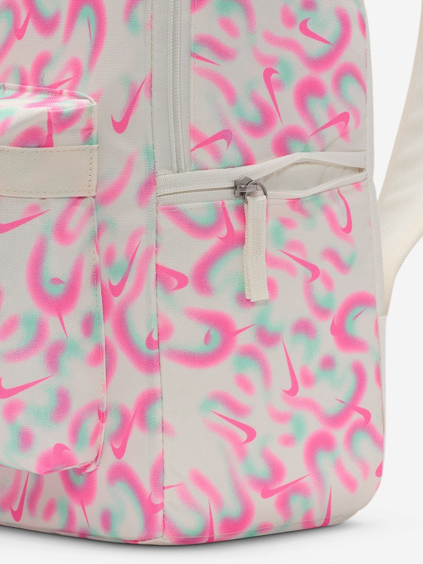 Mochila Nike Heritage 25L Rosa y Beige