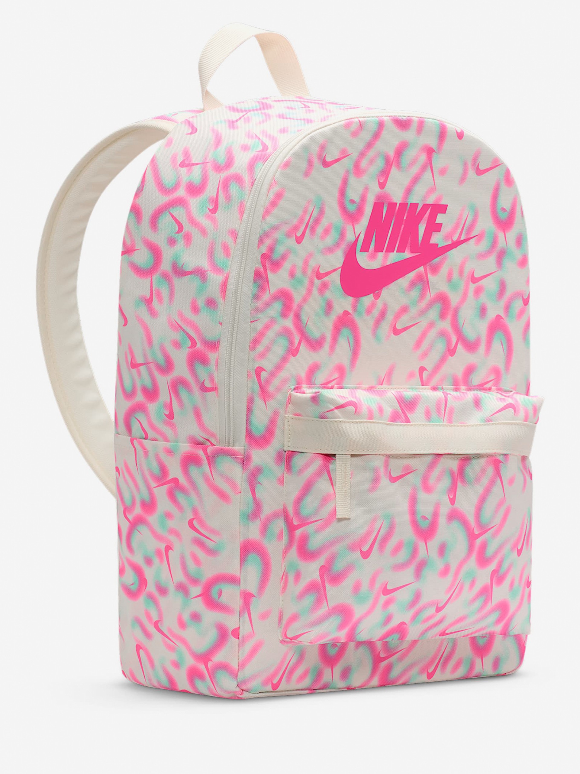 Mochila Nike Heritage 25L Rosa y Beige