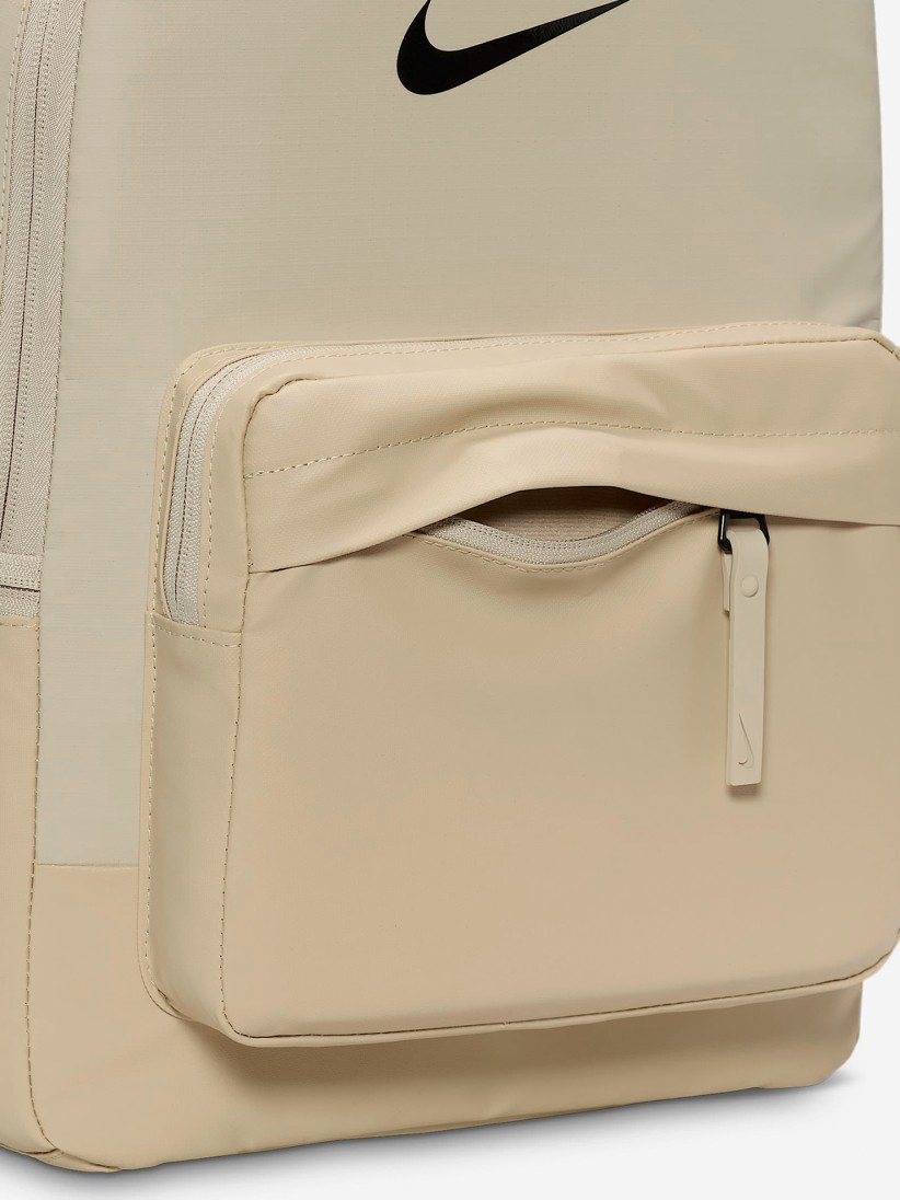 nike heritage 2.0 logo backpack in khaki