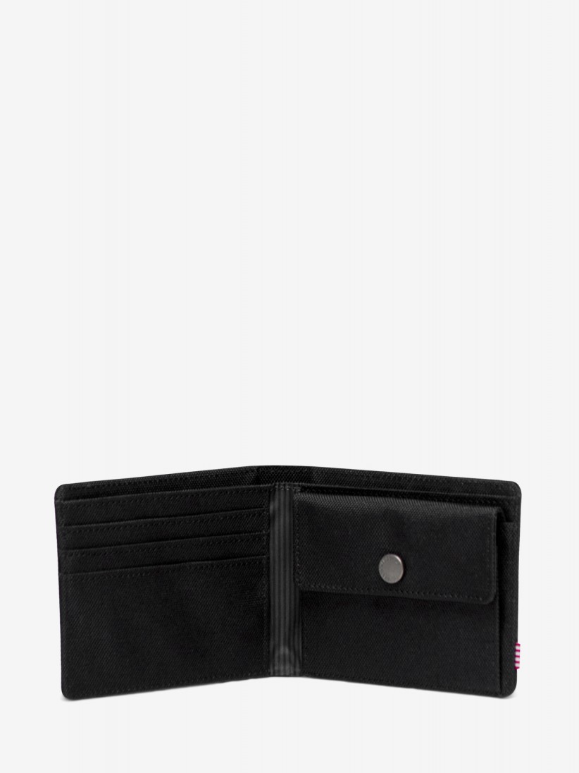 Herschel Roy Coin Black Wallet