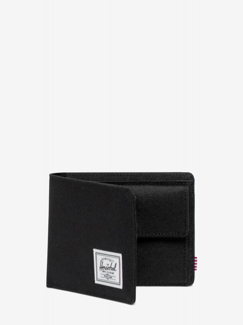 Herschel Roy Coin Black Wallet