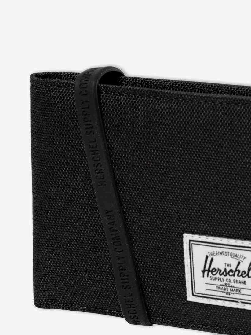 Herschel Roy Coin Black Wallet