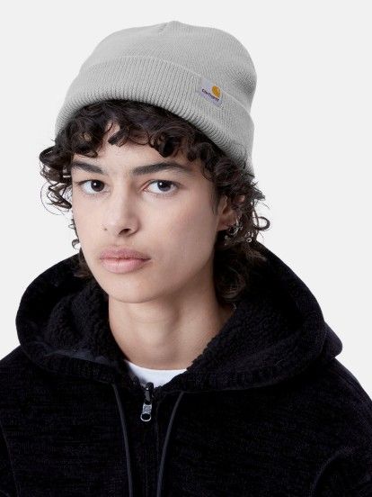 Carhartt WIP Stratus Low Grey Beanie