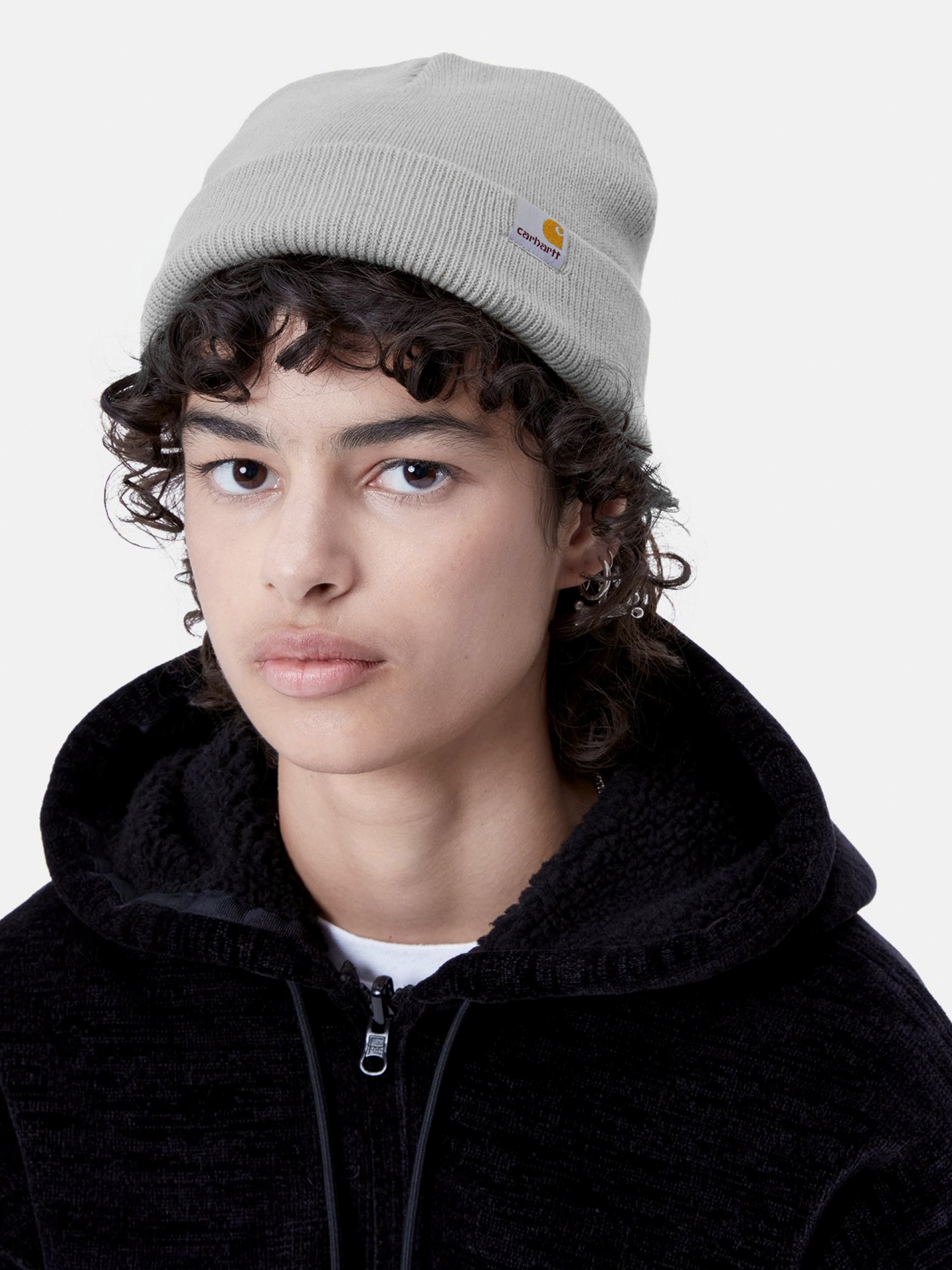 Gorro Carhartt WIP Stratus Low Gris