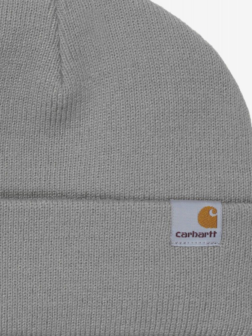 Carhartt WIP Stratus Low Grey Beanie