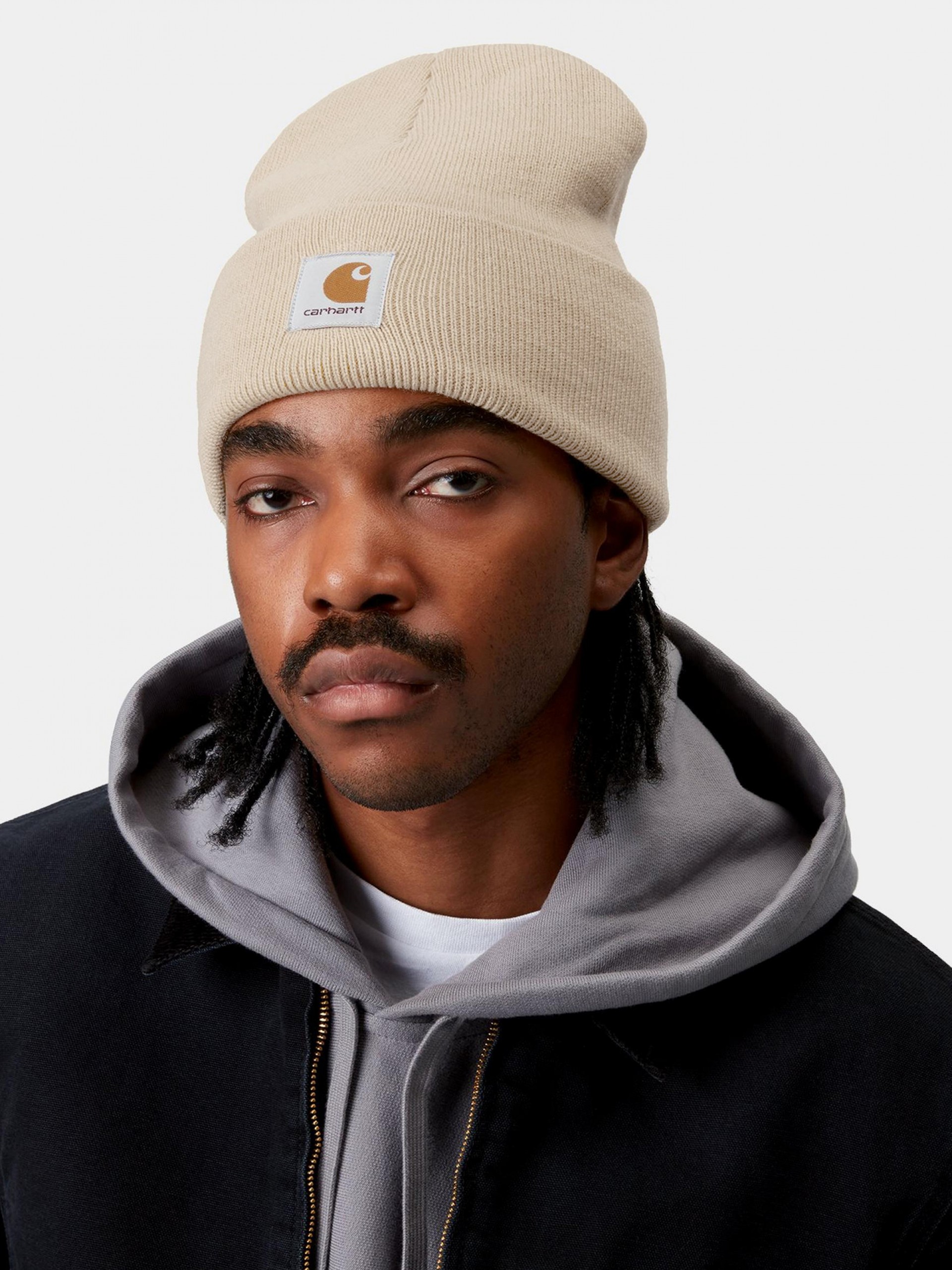 Carhartt WIP Acrylic Watch Beige Beanie