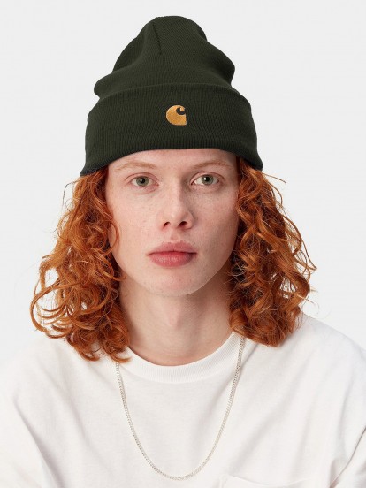 Carhartt WIP Chase Green Beanie