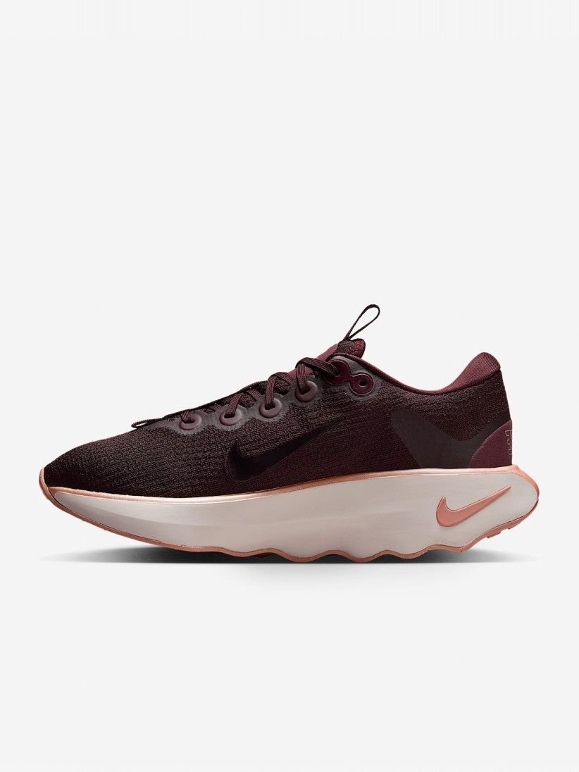 Nike Motiva Burgundy Sneakers For Women