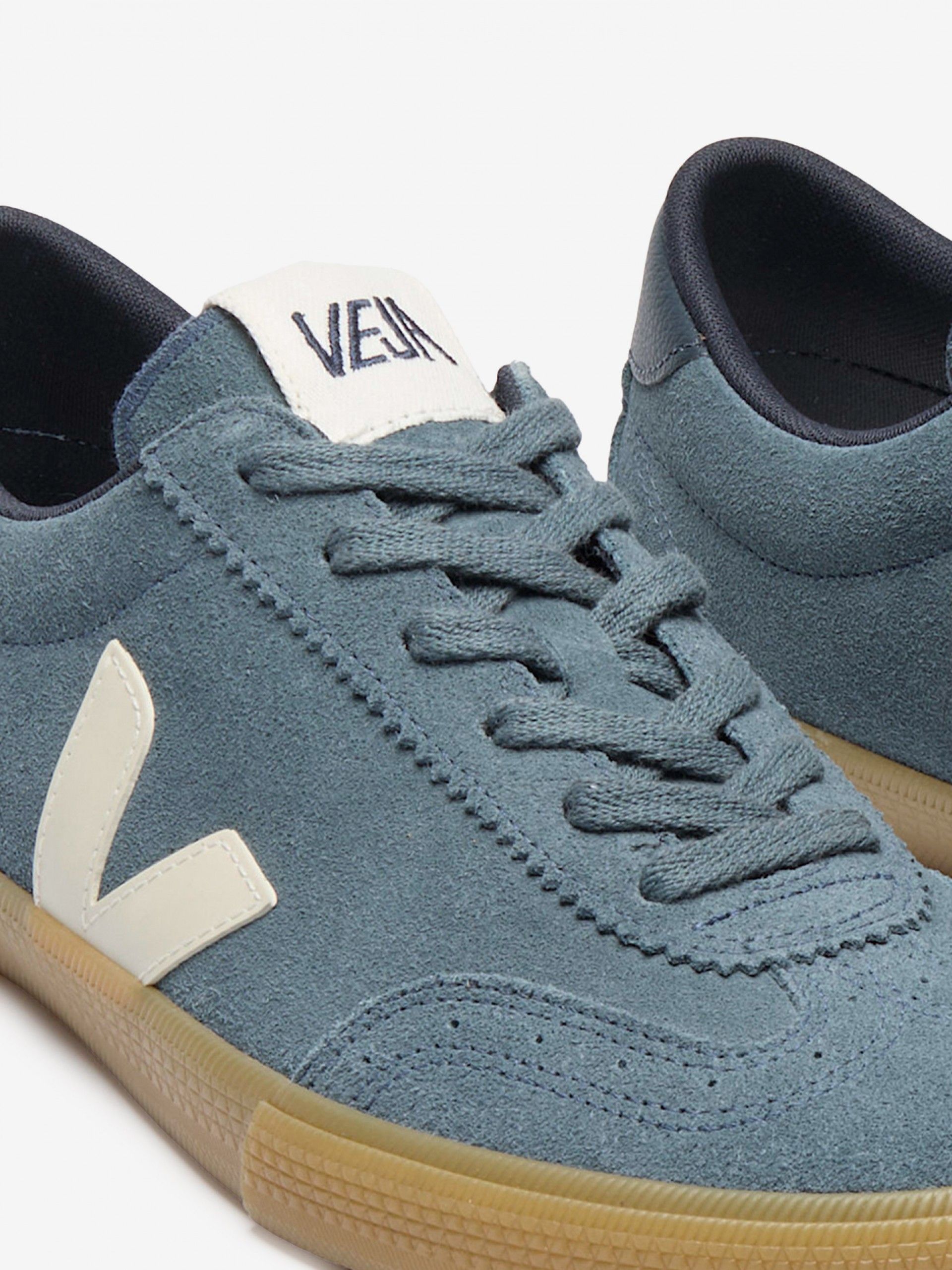 Zapatillas VEJA Volley Azules De Gamuza