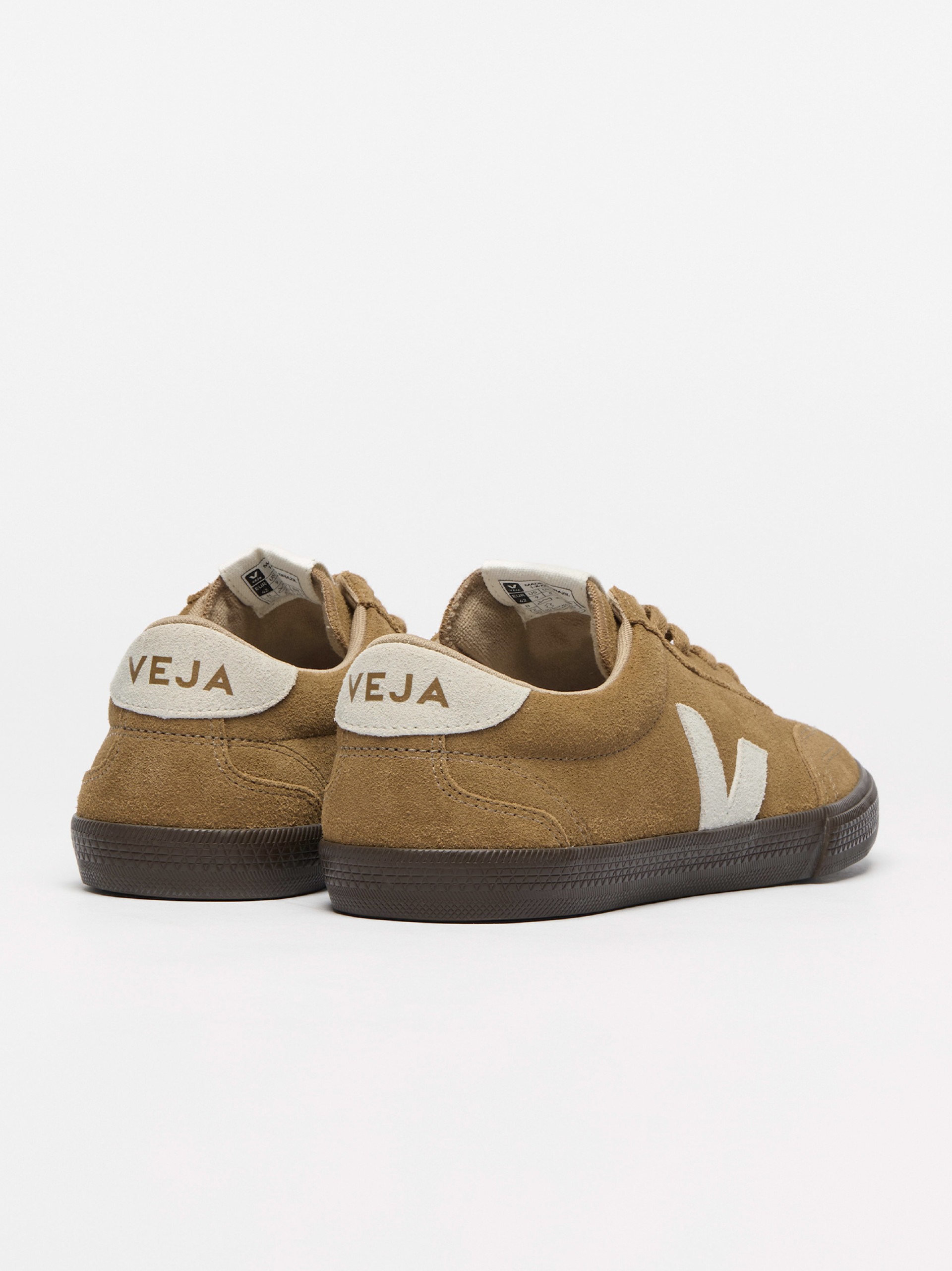 Zapatillas VEJA Volley Camel De Gamuza