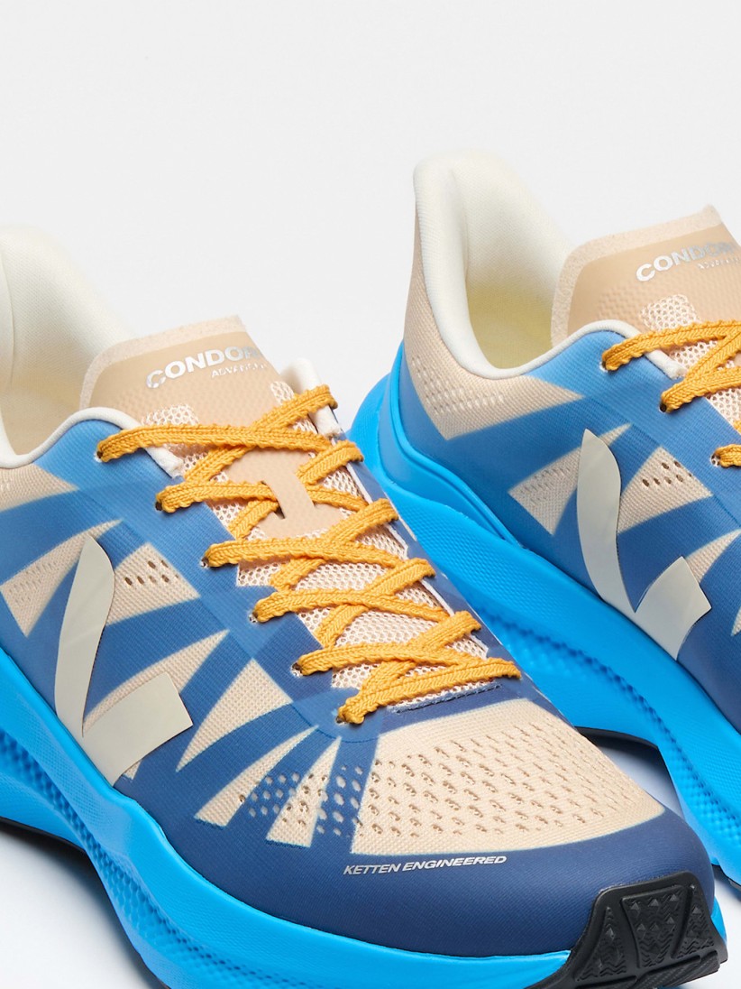 Sapatilhas de Running VEJA Condor 3 Advanced Azuis e Bege