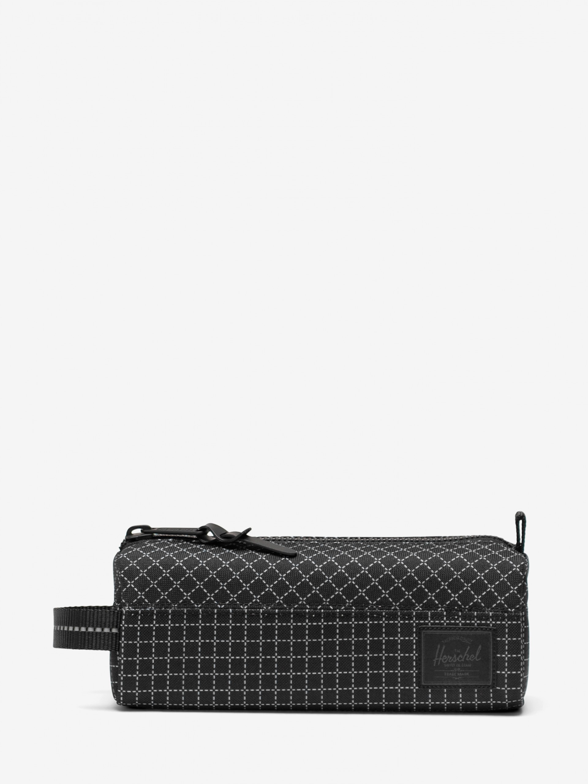 Estuche Herschel Settlement Negro y Blanco