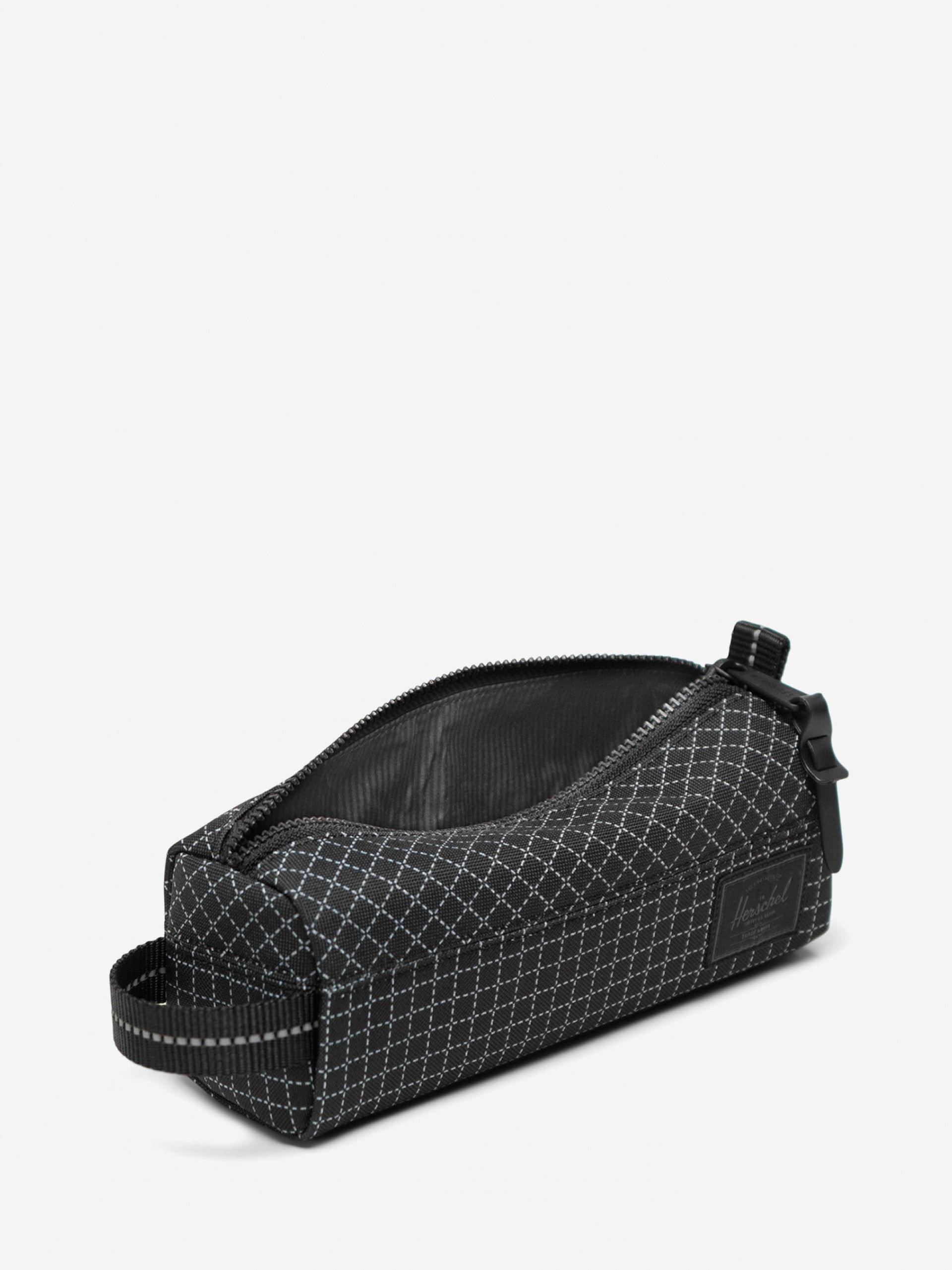 Estuche Herschel Settlement Negro y Blanco