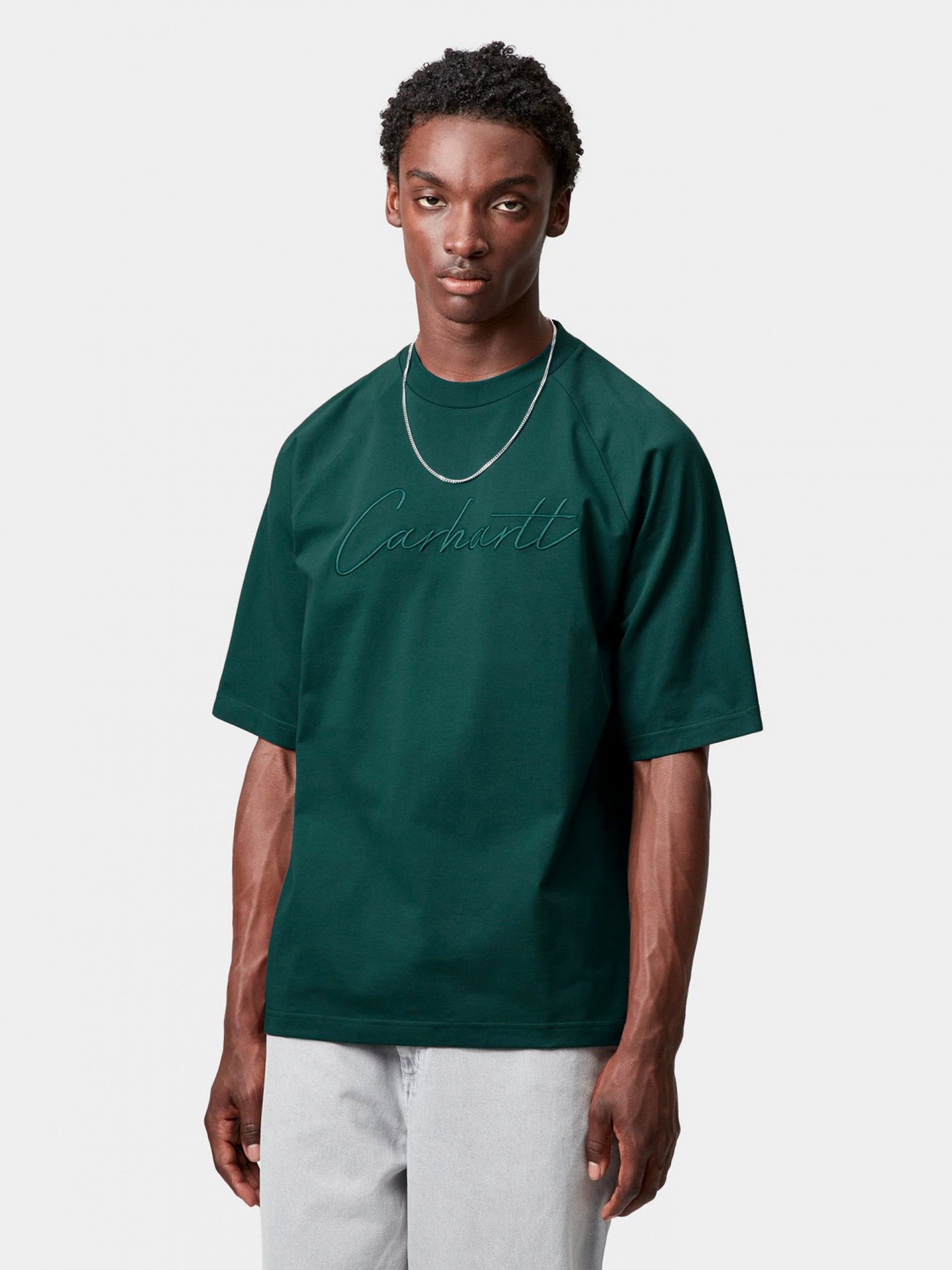T-shirt Carhartt WIP Ray Verde