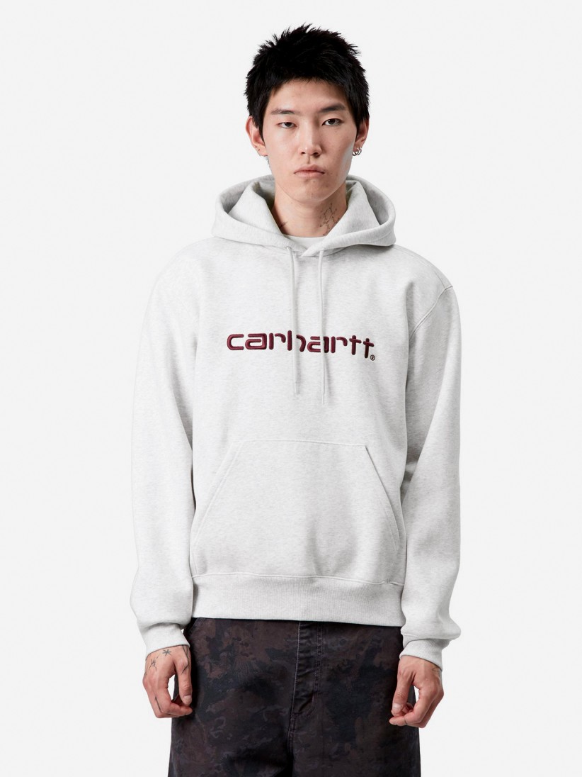 Camisola com Capuz Carhartt WIP Sweat Cinzenta