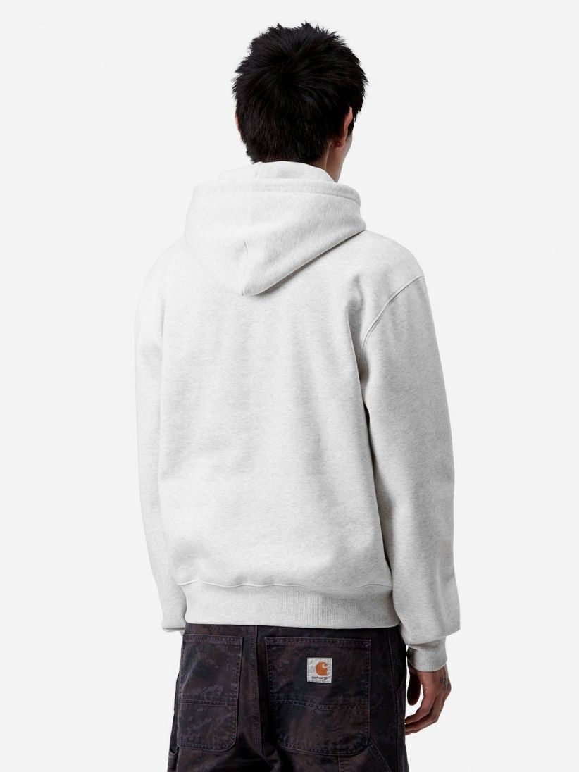 Camisola com Capuz Carhartt WIP Sweat Cinzenta