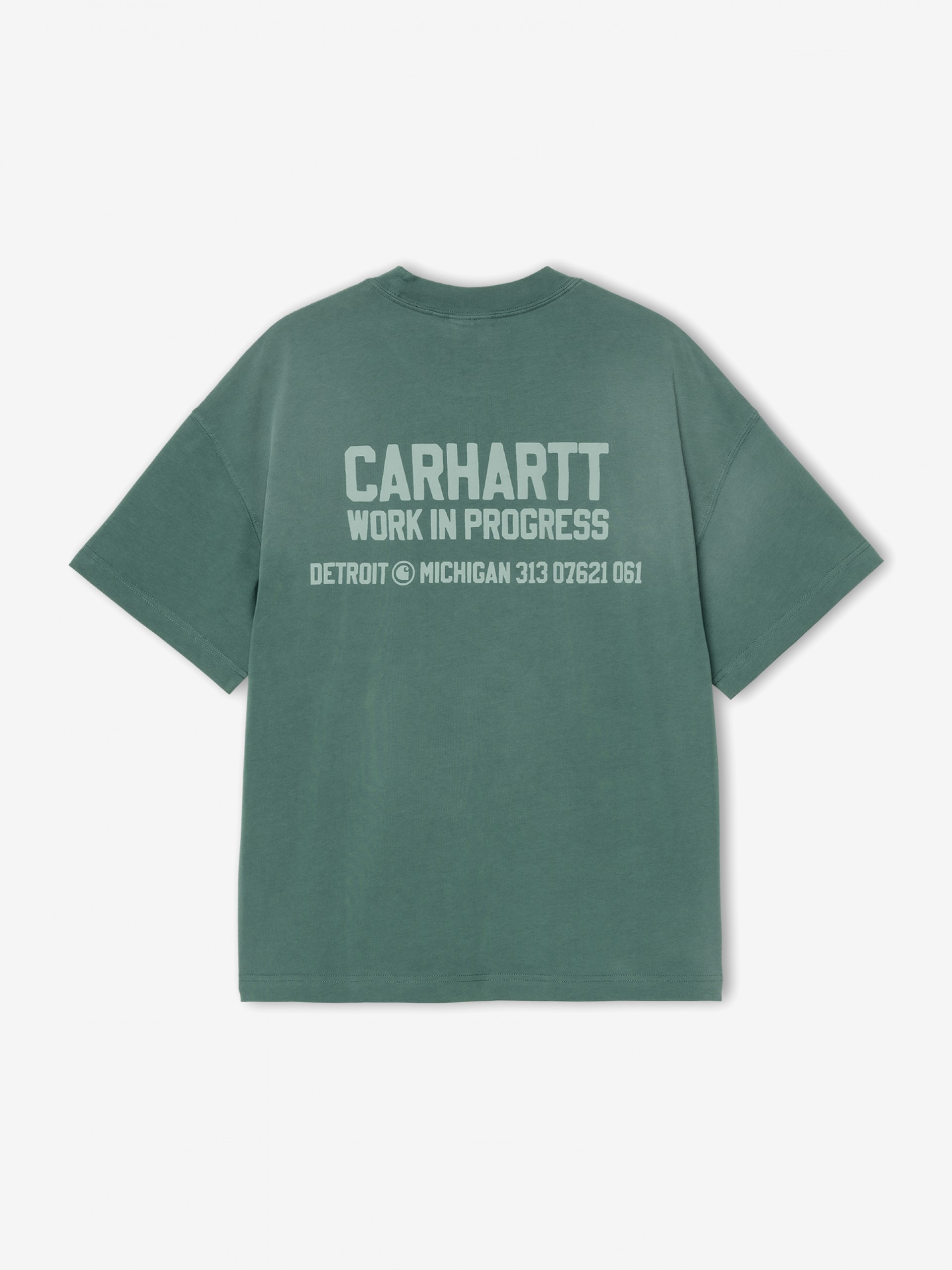 T-shirt Carhartt WIP Distance Verde