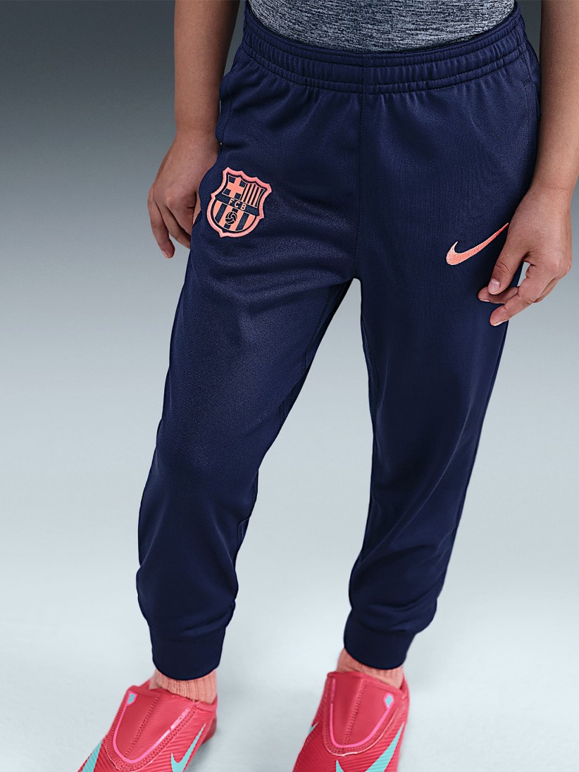 Fato De Treino Nike Strike F. C. Barcelona Criana Ep25/26