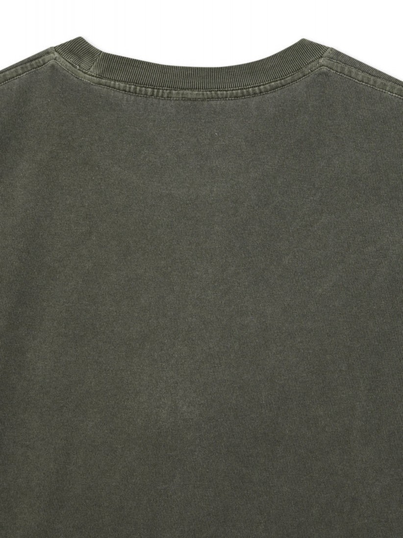 Camiseta Deus Ex Machina Shield Garment Dyed Verde
