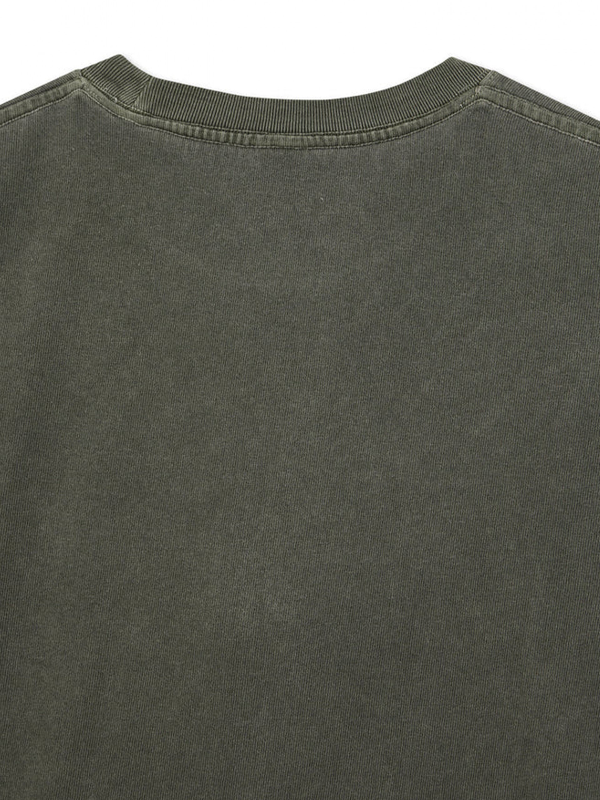 T-shirt Deus Ex Machina Shield Garment Dyed Verde