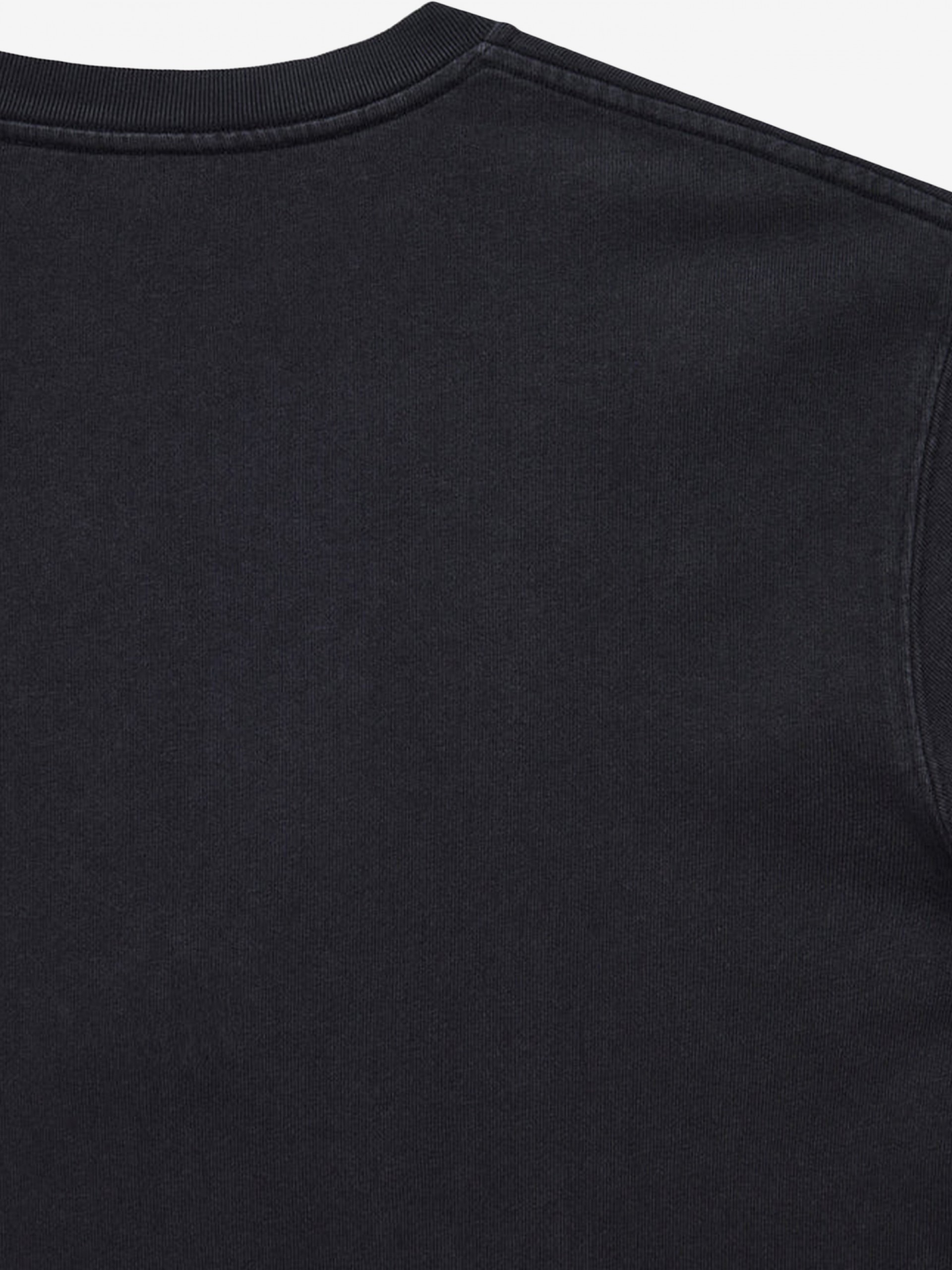 Camiseta Deus Ex Machina Shield Garment Dyed Negra