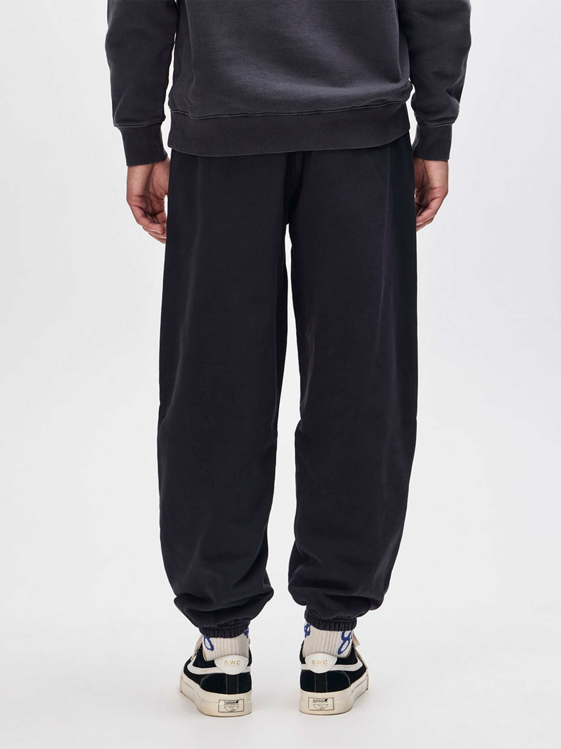 Calças Deus Ex Machina Shield Garment Dyed Pretas