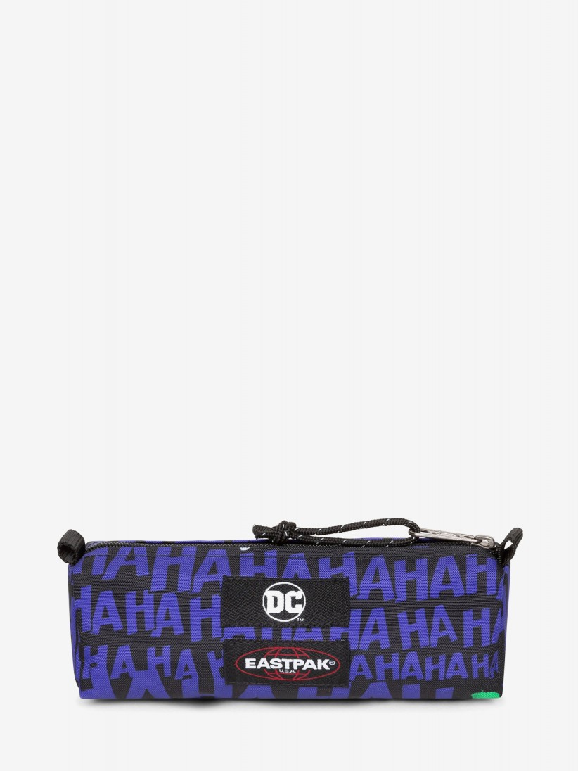 Estojo Eastpak Benchmark Single The Joker Preto e Azul