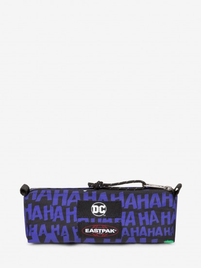 Estojo Eastpak Benchmark Single The Joker Preto e Azul