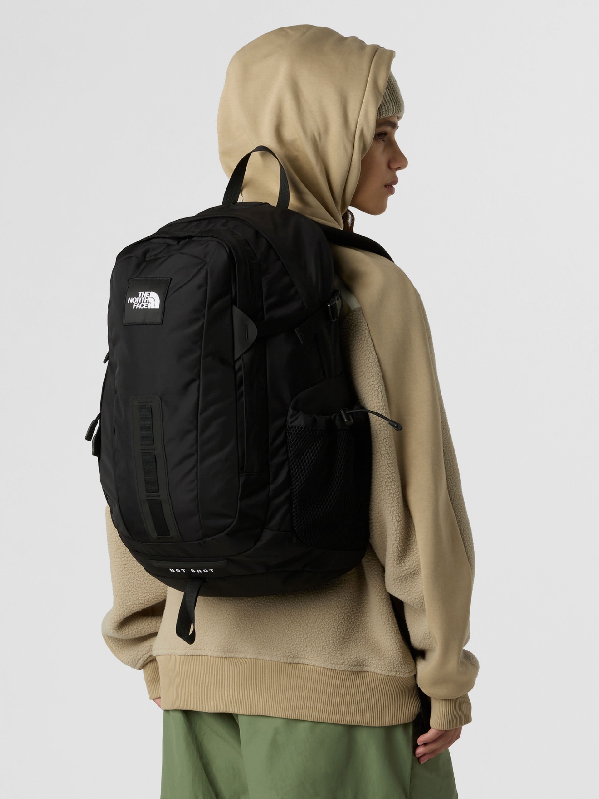 The North Face Hot Shot SE Black Backpack