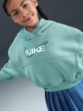 Camisola com Capuz Nike Sportswear Club Fleece Jnior Azul