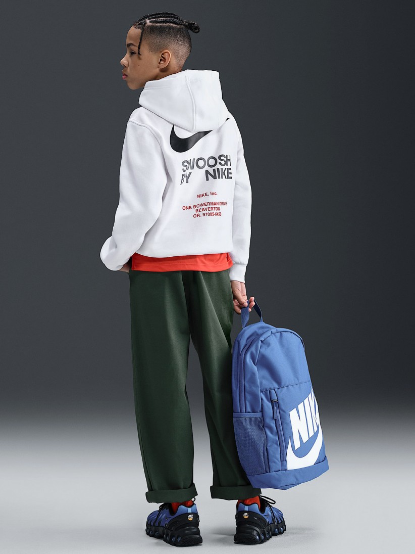 Nike Sportswear Club Fleece Junior White Hoodie