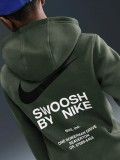 Camisola com Capuz Nike Sportswear Club Fleece Jnior Verde