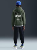 Camisola com Capuz Nike Sportswear Club Fleece Jnior Verde