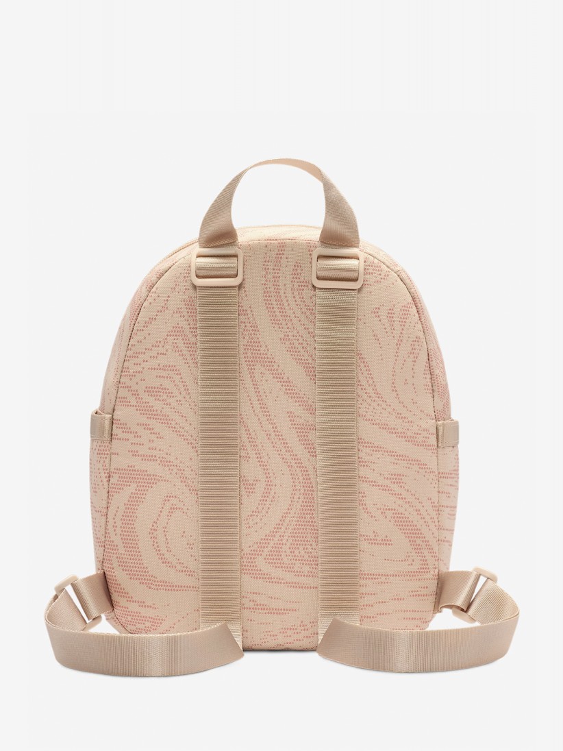 Mochila Nike Sportswear Futura 365 6L Bege e Rosa