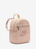 Mochila Nike Sportswear Futura 365 6L Bege e Rosa