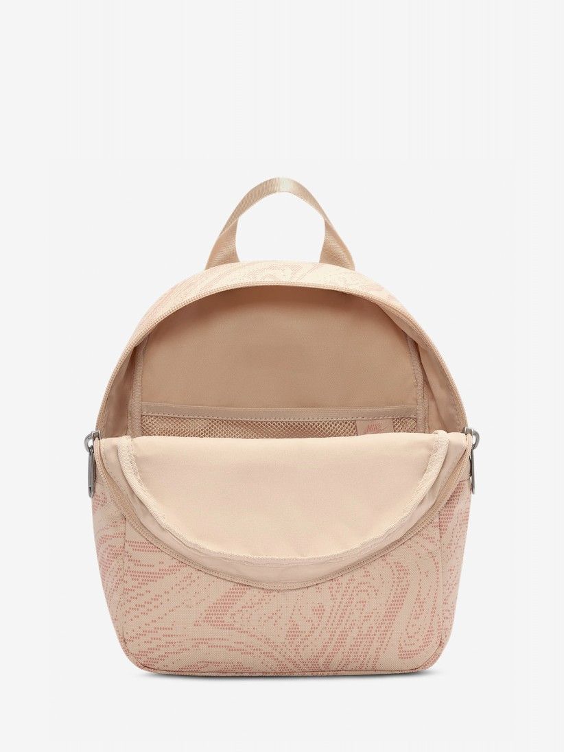 Mochila Nike Sportswear Futura 365 6L Bege e Rosa
