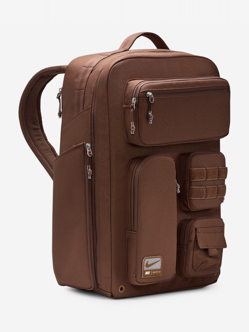 Mochila Nike Utility Elite 37L Castanha