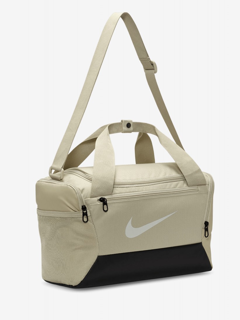 Saco Nike Brasilia 9.5 Extra-Pequeno 25L Bege