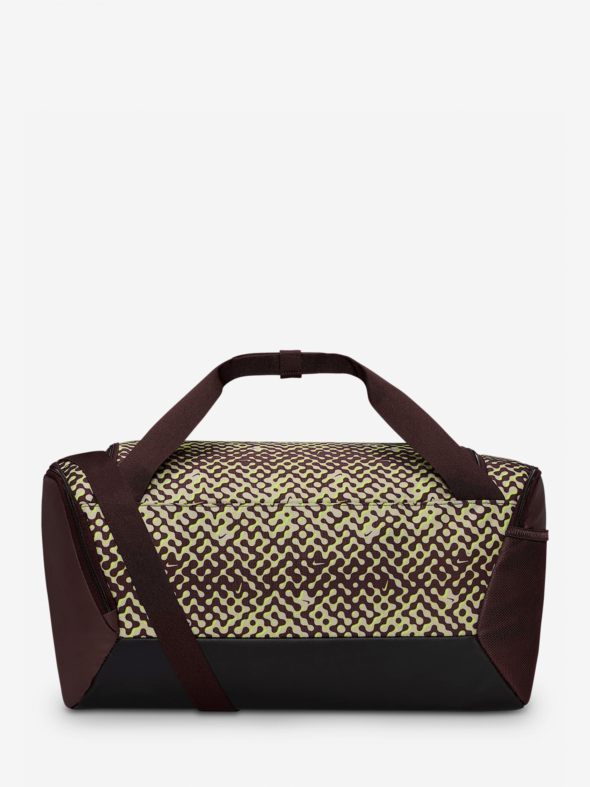 Nike Brasilia 9.5 Small 41L Brown and Green Bag