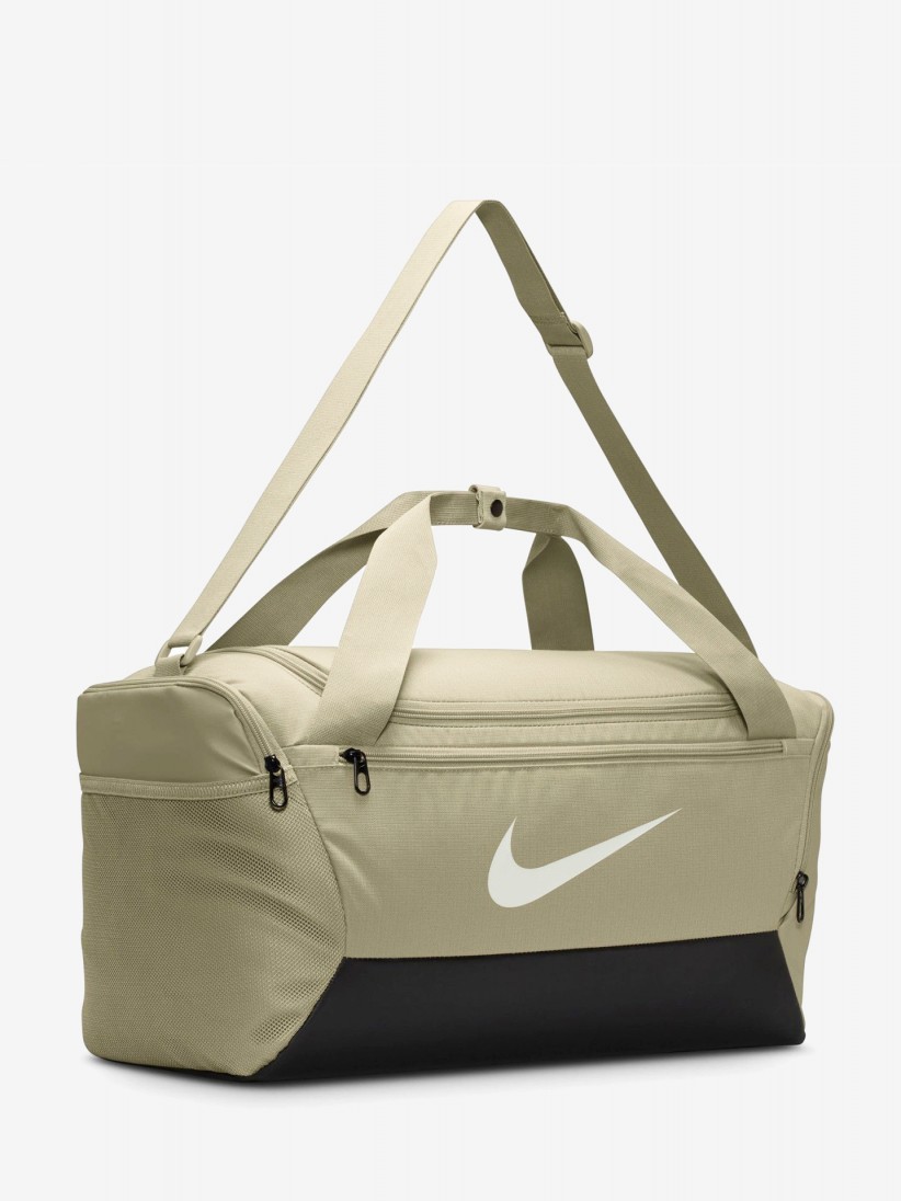 Saco Nike Brasilia 9.5 Pequeno 41L Bege