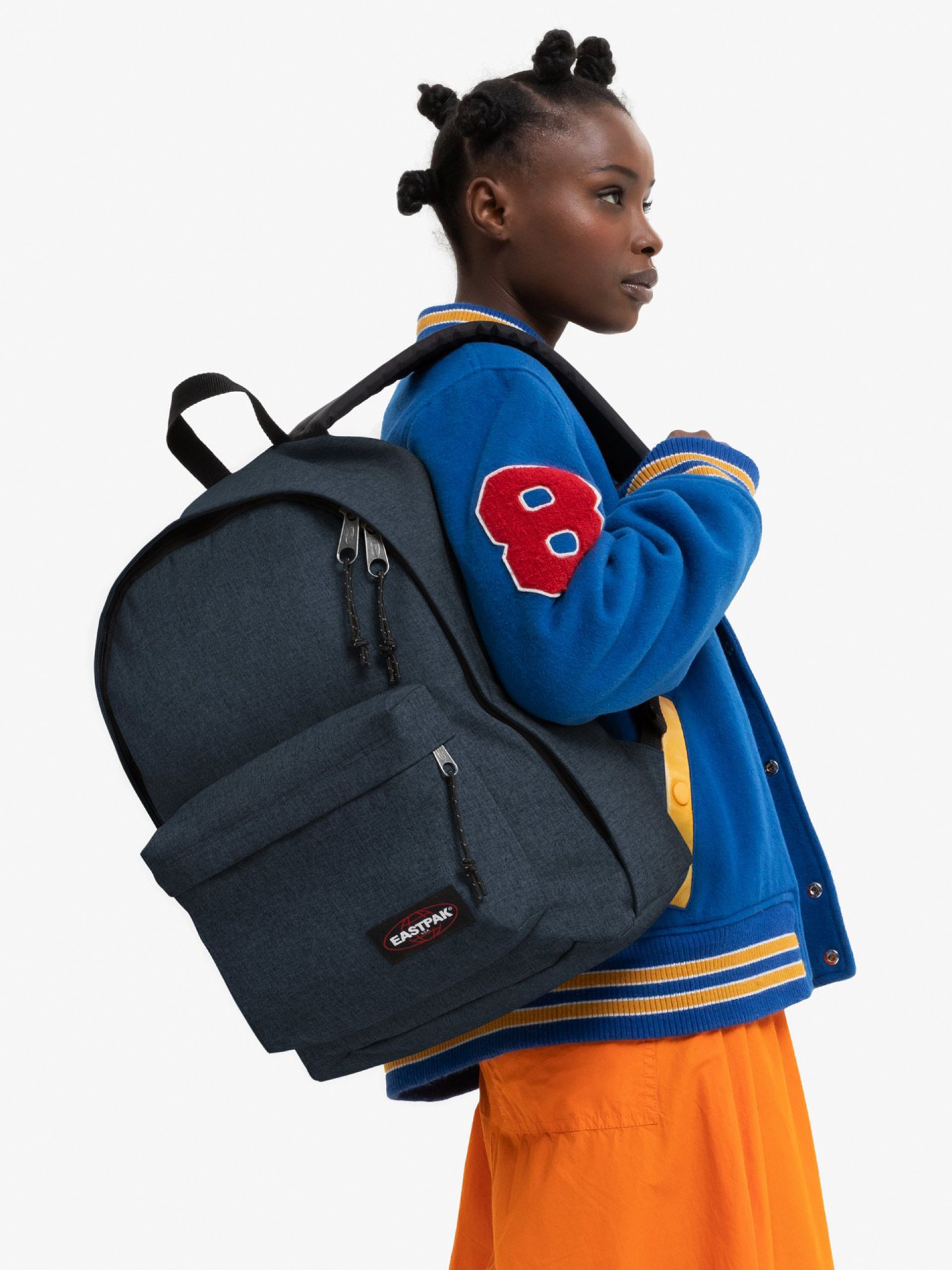 Mochila Escolar Eastpak Out Of Office Triple Denim Azul