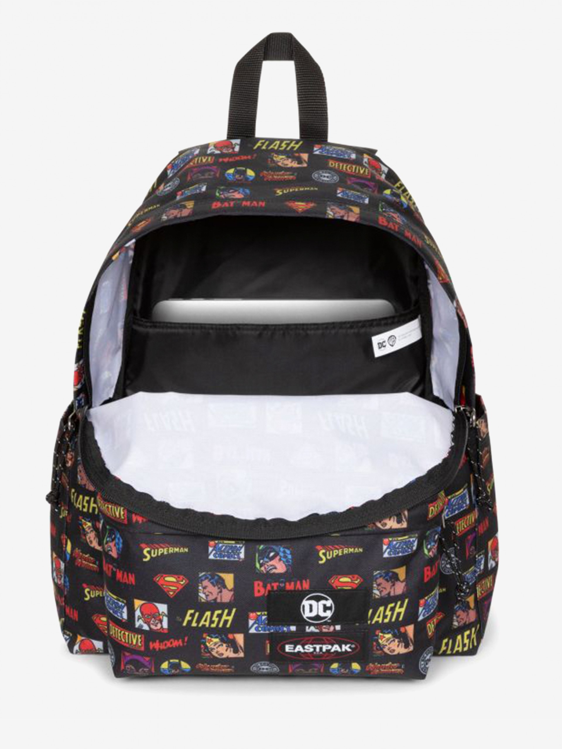 Mochila Escolar Eastpak Day Pak'R DC Icons Preta