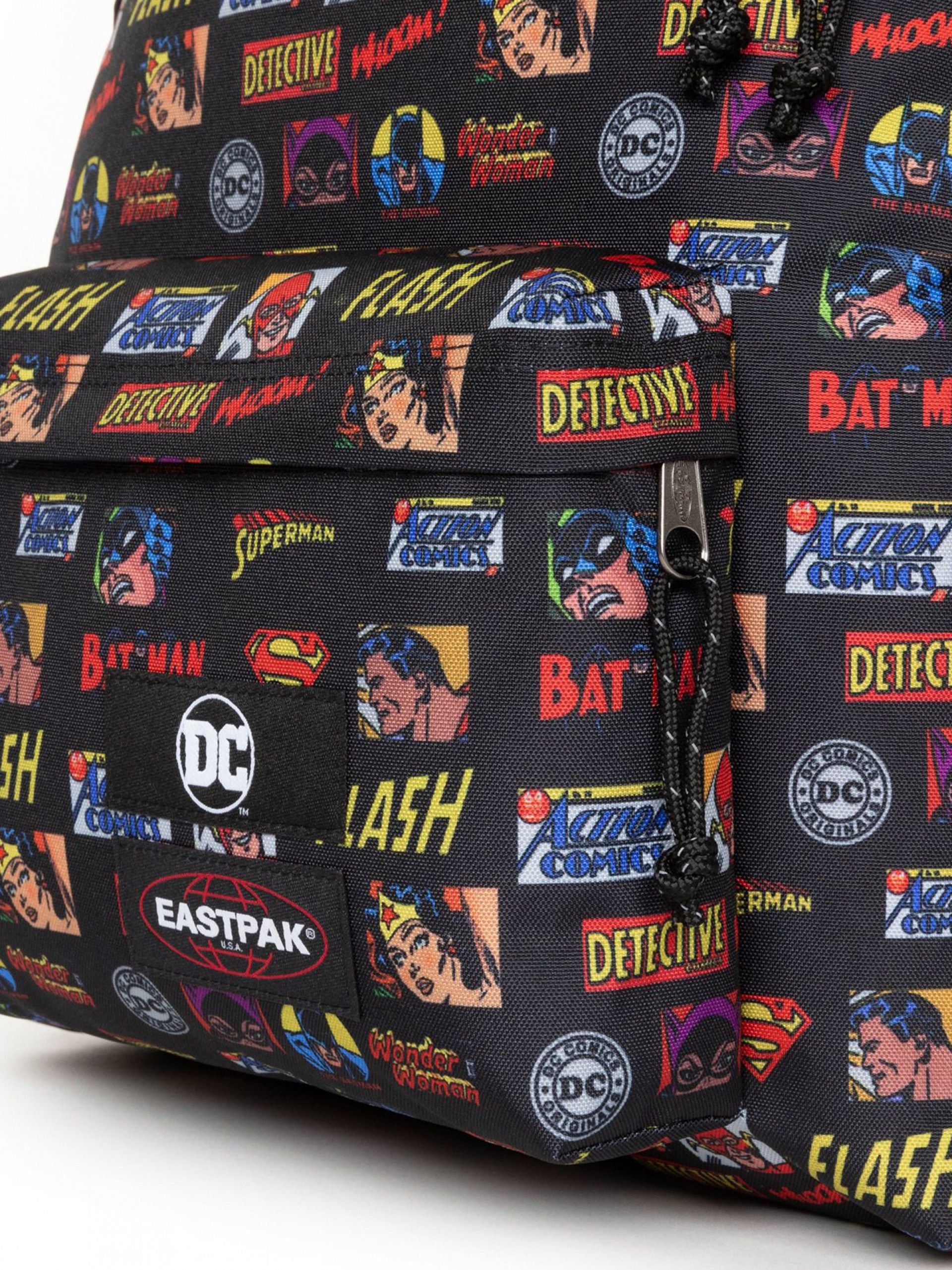 Mochila Escolar Eastpak Day Pak'R DC Icons Preta