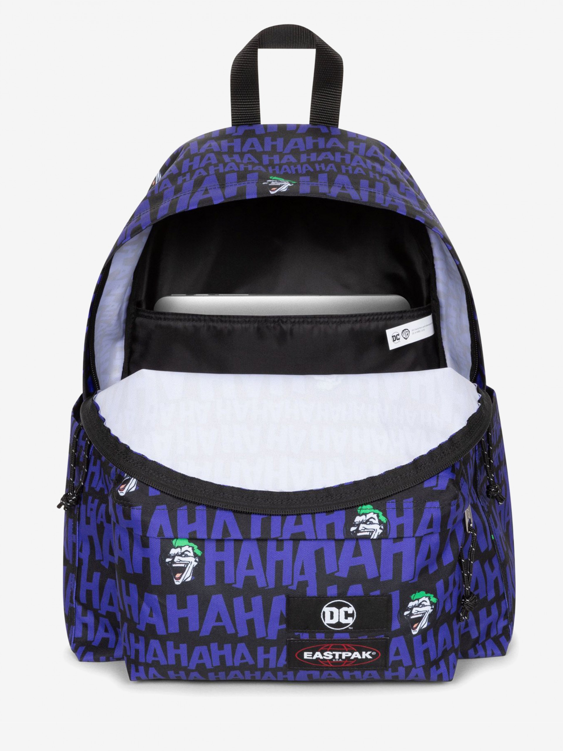 Mochila Escolar Eastpak Day Pak'R The Joker Preta e Azul