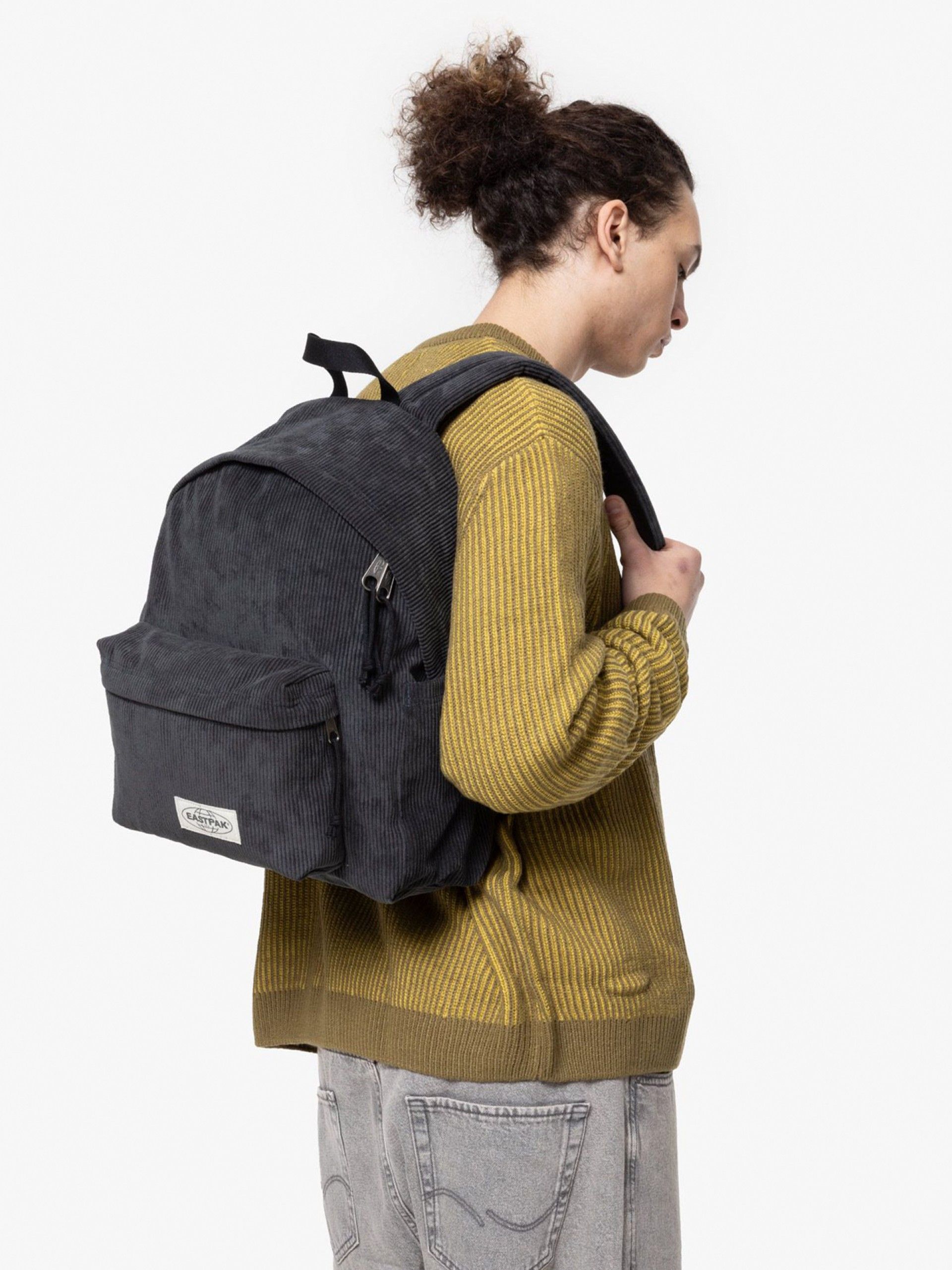 Eastpak Day Pak'R Black Suede School Backpack
