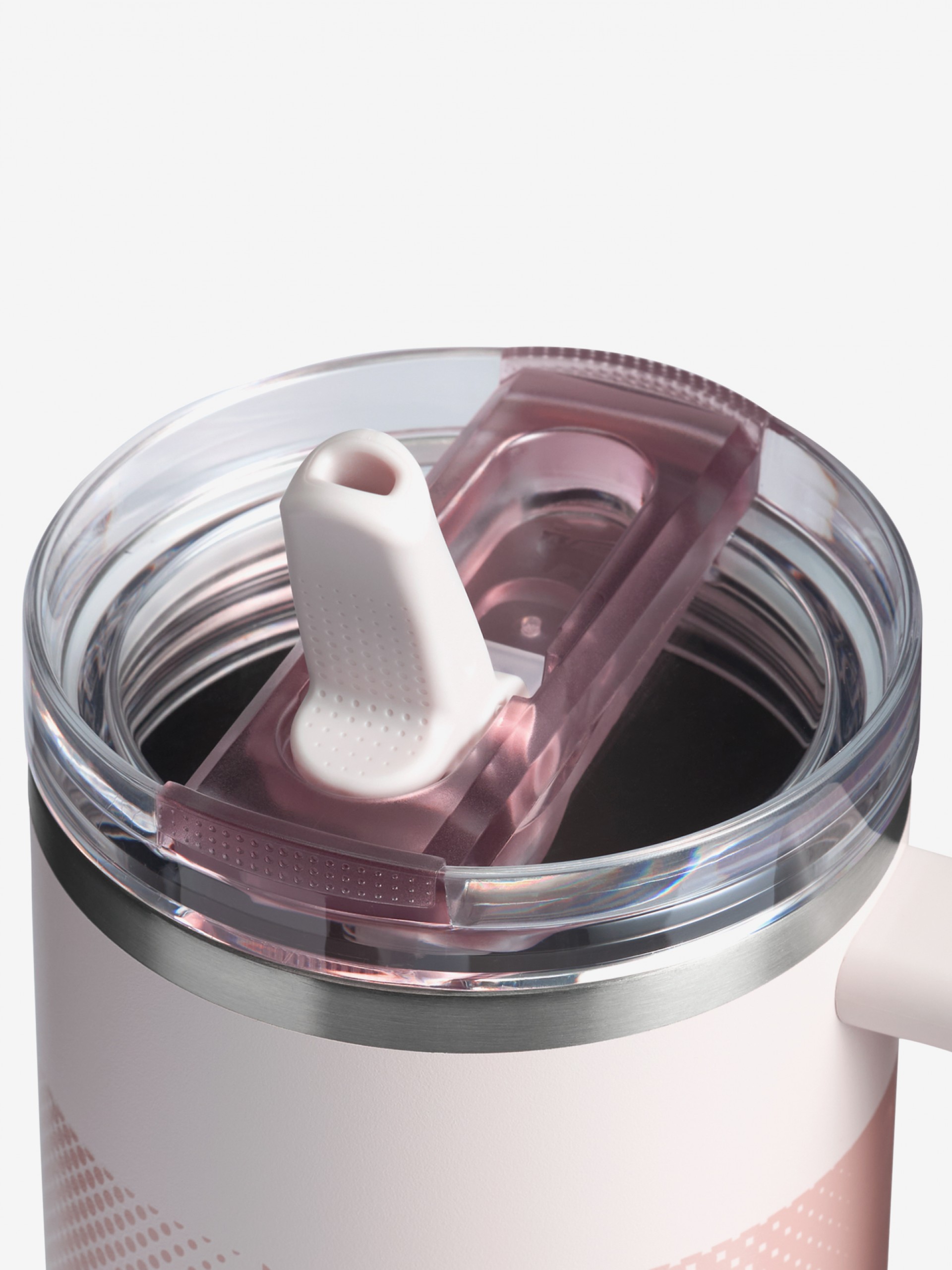 Vaso Térmico Stanley Quencher Protour Flip Straw Tumbler 1.2L Rosa