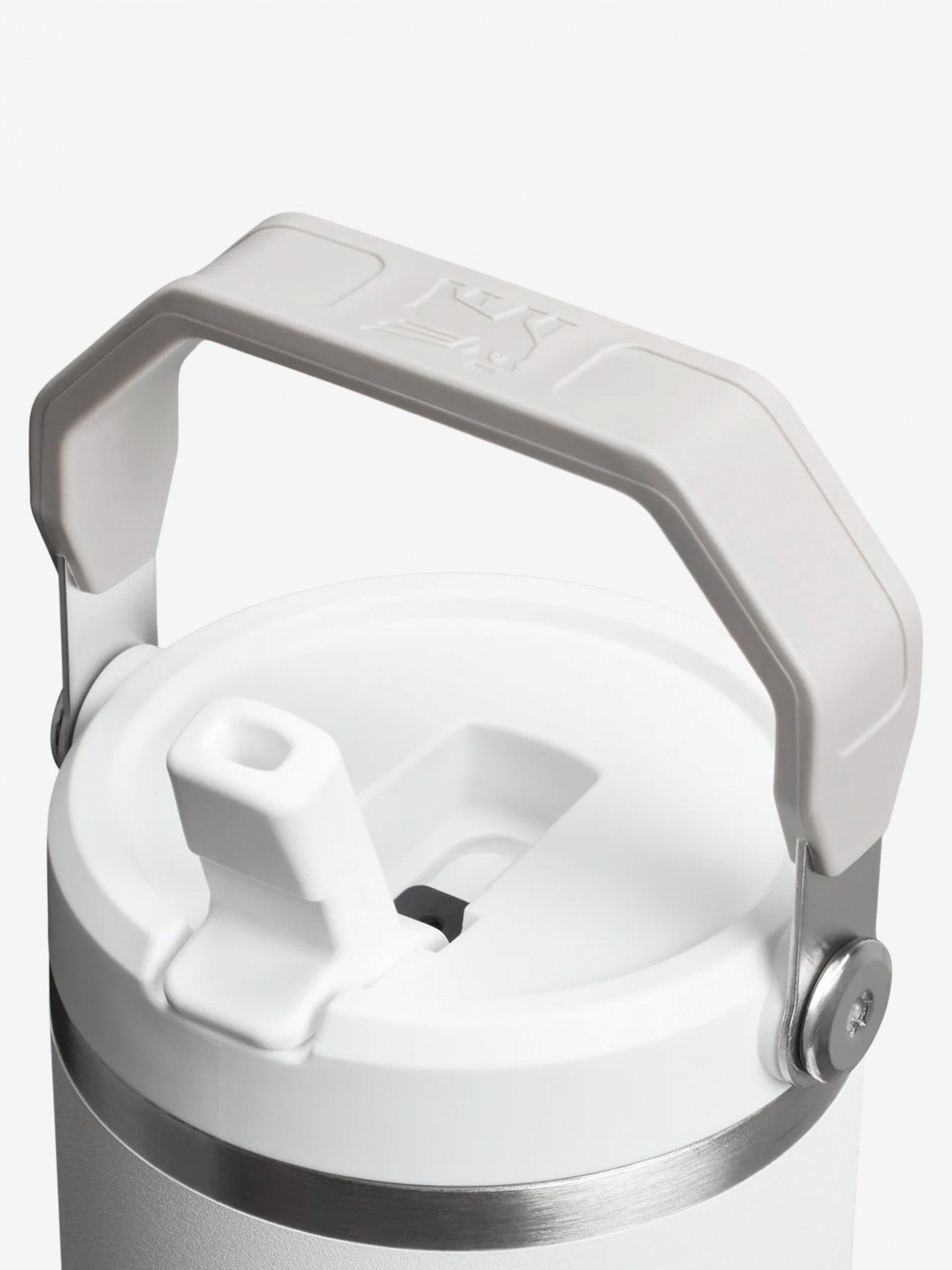 Copo Térmico Stanley The Iceflow Flip Straw 2.0 Tumbler 0.89L Cinzento